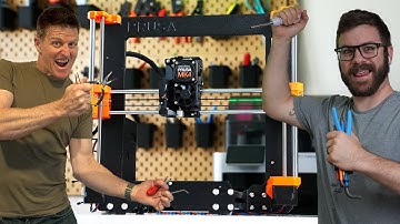 Prusa MK4 3D Printer Kit Assembly With Pooch Part 4 - LCD, BED & First Print