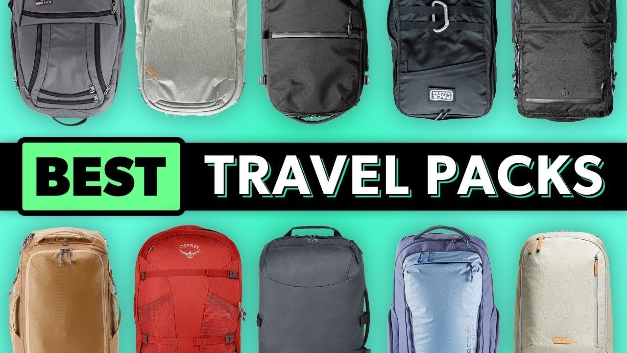 7 Best Travel Backpacks for Men (Also Good for Work)