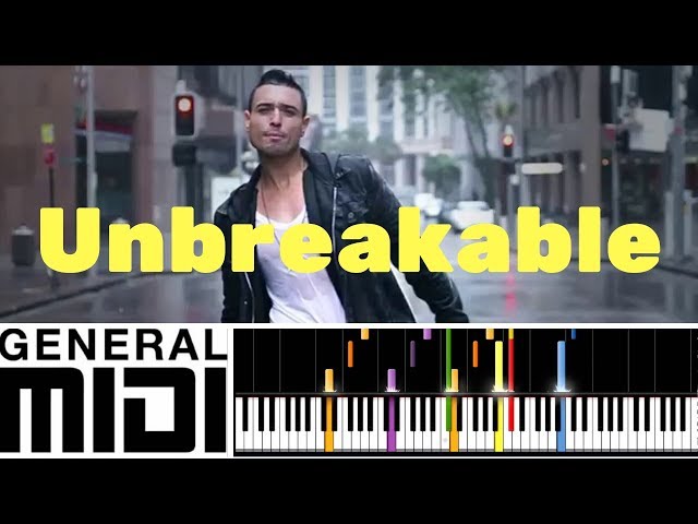 🎹 Unbreakable / Faydee feat. Miracle - (PIANO EASY TUTORIAL) class=