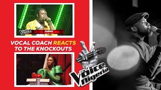Episode 7 | The Voice Nigeria Season 4 Knockouts - Vocal Coach Reacts to Chris’ Performance