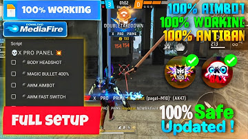 Free Fire lua script Game Gardian script || gg Script ff hack Antiban FF Panel|FF Hack | FF Injector