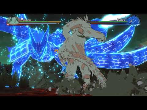 The Tailed Beast And Susano Vs Wood Golem Jutsu