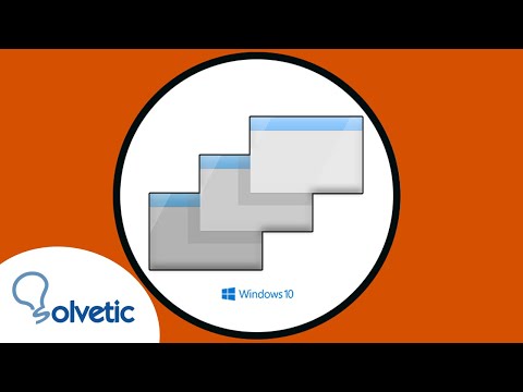 👁🗨 MOSTRAR VENTANAS en CASCADA, PARALELO o APILADAS Windows 10