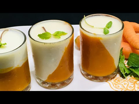 വേനൽ-ചൂടിന്-ആശ്വാസമേകാൻ-ഒരു-സ്പെഷ്യൽ-drink-||-carrot-panna-cotta-welcome-drink-recipe-in-malayalam.