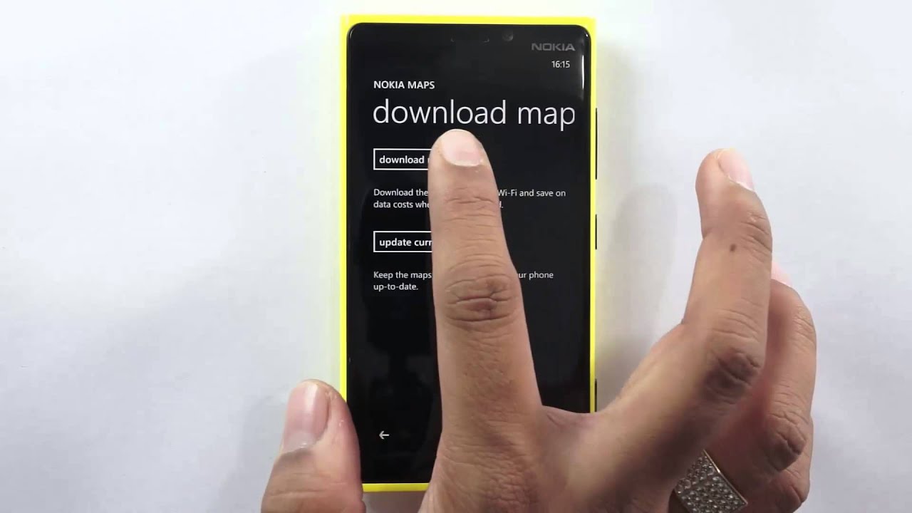 Download Offline Maps on Nokia Lumia 920 WP8 Smart Phone YouTube