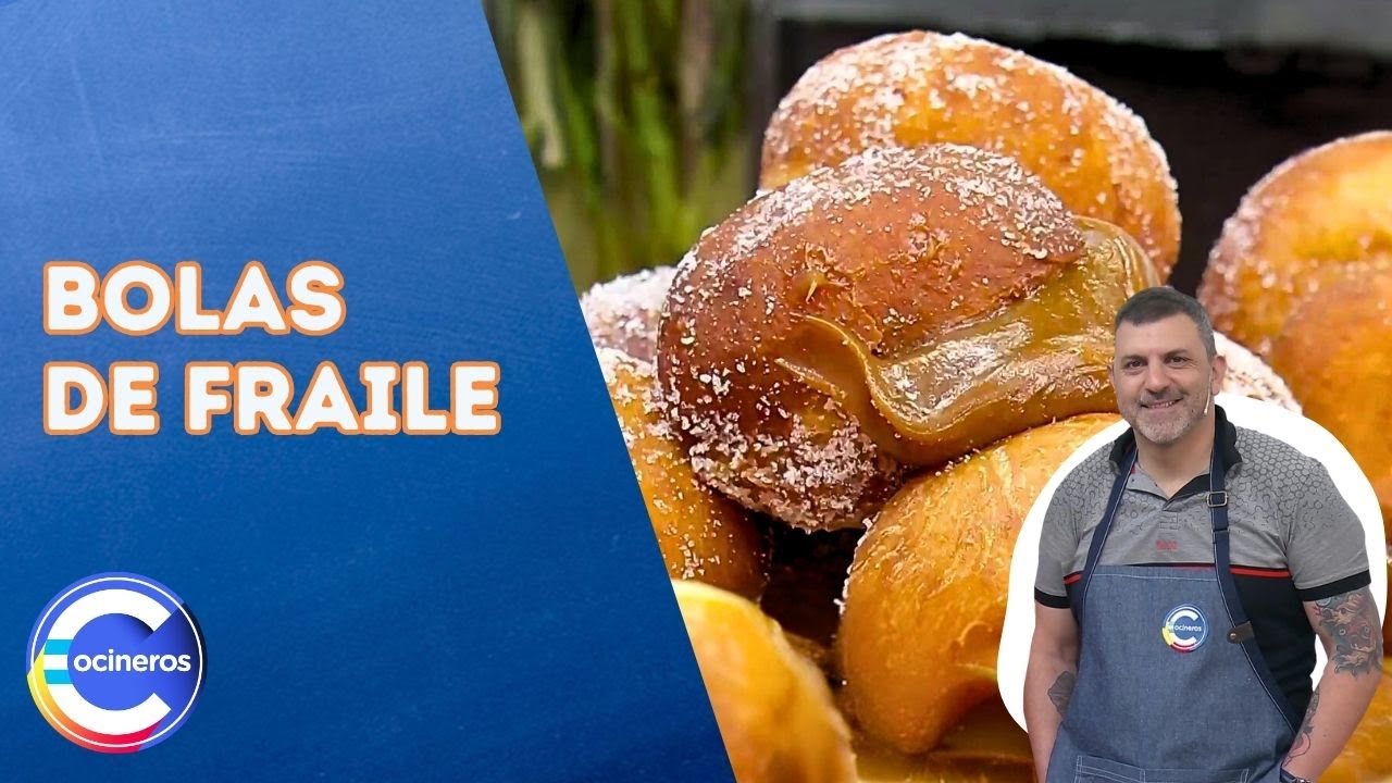 Cómo hacer BOLAS DE FRAILE en casa: ¡Receta clásica de panadería! ☔️🍩 Cocineros argentinos
