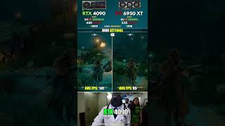 RTX 4090 vs RX 6950 XT - AMD Strategy Failing Nvidia? #pcgaming #gaming #shorts