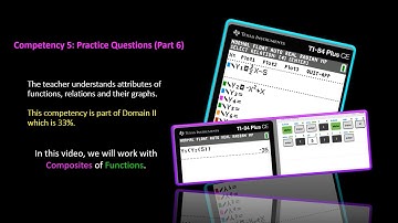 TExES 7-12 (235) Math Exam Competency 5: Practice Part 6