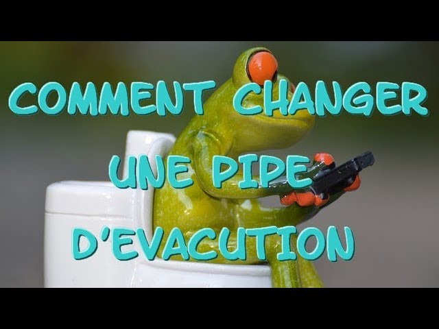 Comment remplacer un joint de pipe d'évacuation sanitaire (WC)? 