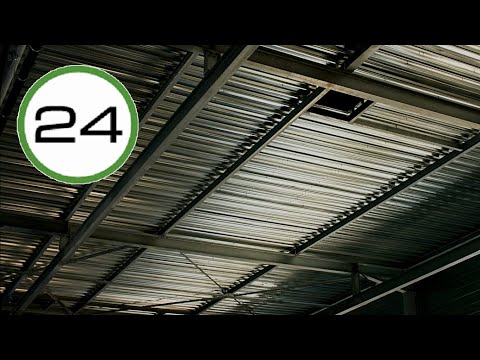 SONIDO de LLUVIA en Techo de METAL ⚡💧☔ Lluvia y Truenos sobre Tejado de ZINC para Domir y Relajarse