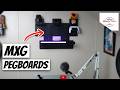 MXG Wall Mounted Pegboards Unboxing & Setup | MXG PB-07 Wall Mounted Modular Pegboards