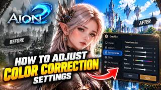 AION 2 How to Adjust Color Correction Settings