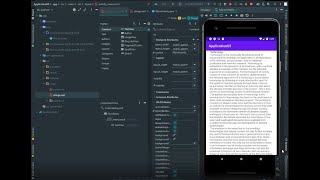 How to Create Vertical Scrollview Mobile Application in Android Studio | Android Studio | Mobile App