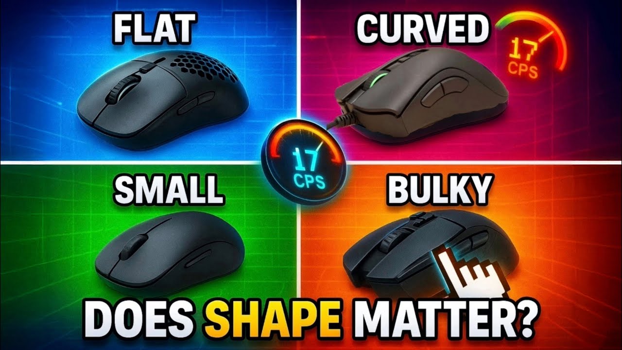 Does Mouse Shape Affect Clicking Speed? – Exploring Different Mouse ...