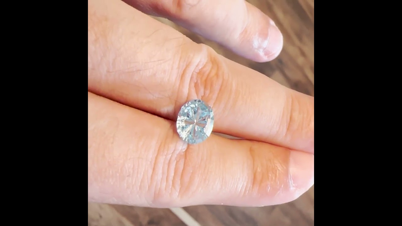 Aquamarine Starbrite™ Cut 2.63 carats | John Dyer Gems