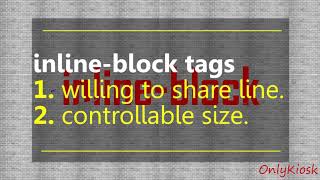 2. The INLINE BLOCK Type | HTML Course | Web Development |