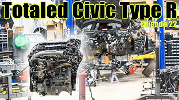 Totaled 2021 Civic Type R Rebuild | Ep. 22 (Rebuilding the K20C1 Engine!)