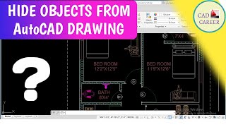 HIDE OBJECTS FROM AutoCAD DRAWING| ISOLATE COMMAND | Temporarily Hide objects in AutoCAD HIDE OBJECTS FROM AutoCAD DRAWING| ISOLATE COMMAND | Temporarily Hide objects in AutoCAD
