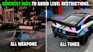 GTA Online | How to Avoid Level Restrictions (and buy everything at level 1)