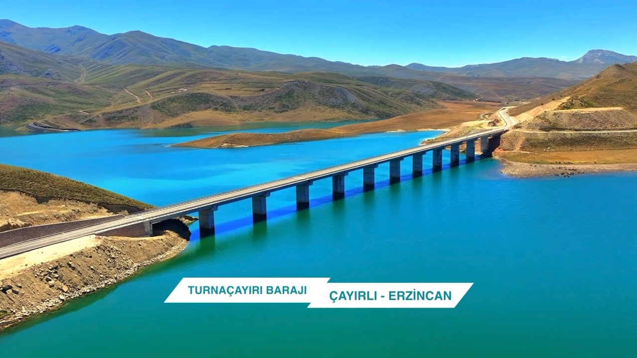 Turnaçayırı Barajı ve Köprüsü Drone Çekimleri