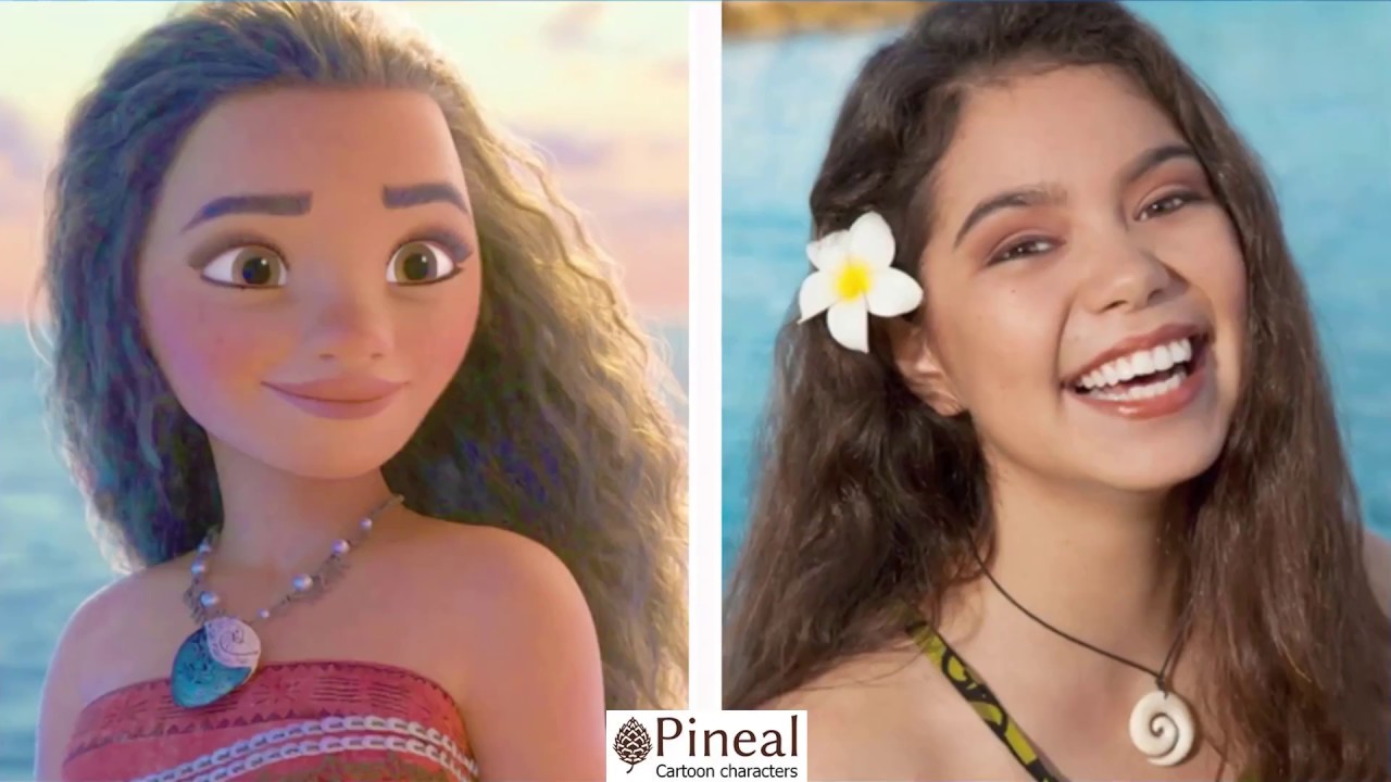 Top 50 Cartoon Characters In Real Life 17 18 Part 1 Moana Zootopia Finding Dory Youtube