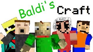 MINECRAFT BALDI'S BASICS MOD | Baldi's Craft Edition Update