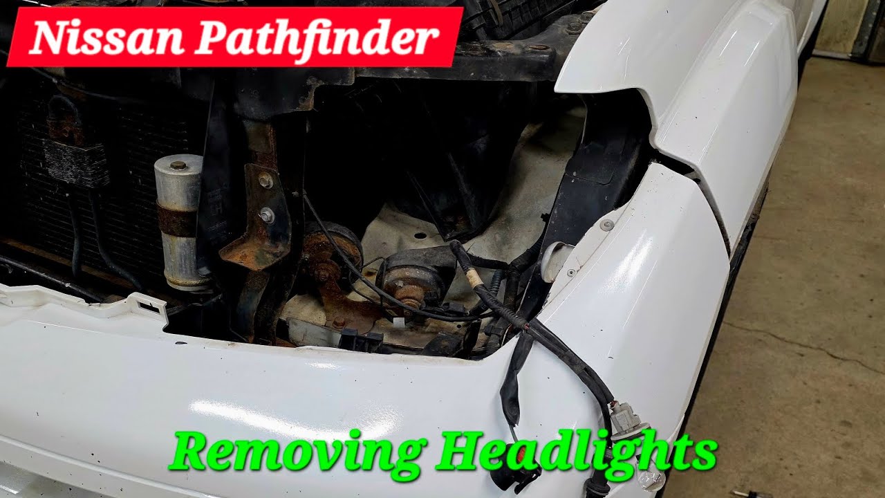 Как снять и заменить фары Nissan Pathfinder (пошаговое руководство своими руками)