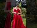 Vestido Vermelho sem Alça Kéfera