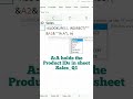 Pull Data From Any Sheet With One Formula (XLOOKUP + INDIRECT)