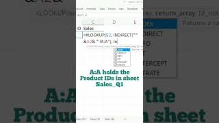 Pull Data From Any Sheet With One Formula (XLOOKUP + INDIRECT)