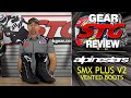 Alpinestars SMX Plus V2 Vented Boot Review | Sportbike Track Gear