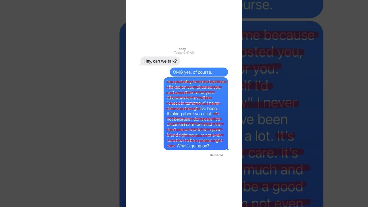 Watch This If You’ve Ever Ghosted Someone You Care About Watch This If You’ve Ever Ghosted Someone You Care About