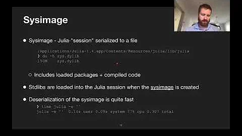 JuliaCon 2020 | Shippable apps and custom sysimage...