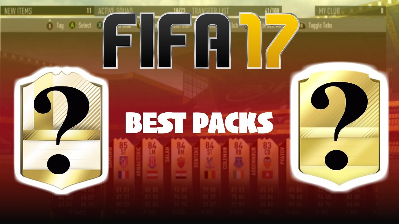 fifa 17 best packs so far - YouTube