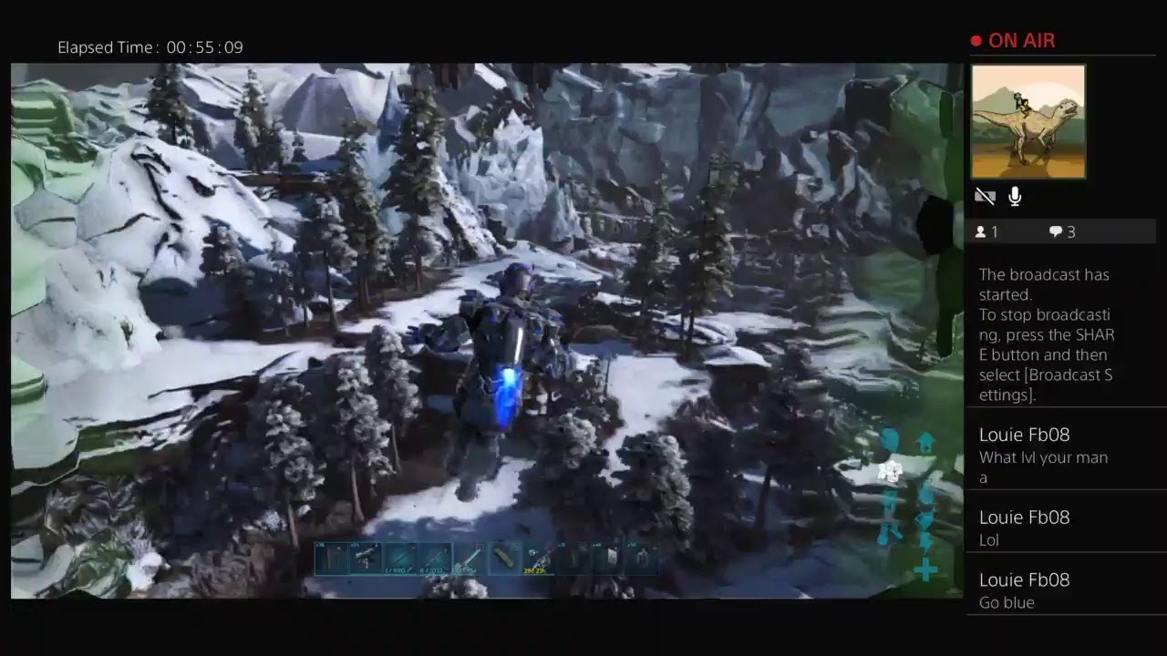 OMG why build above us /Ark pvp