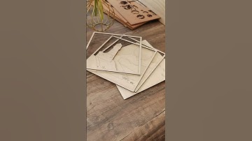 How to Laser Cut Multi-Layer Art with NEJE laser machine!