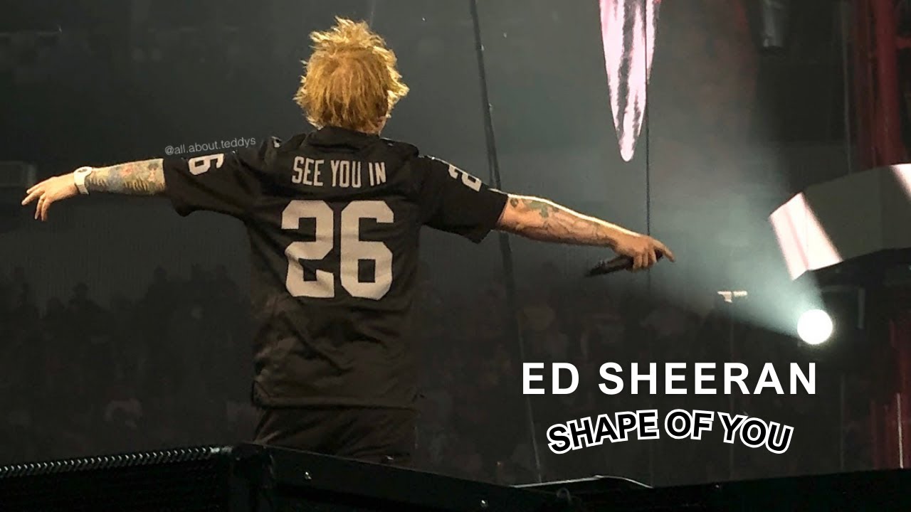 Ed Sheeran - Shape of you (October 28th 2023 : Allegiant Stadium, Las Vegas, Nevada)