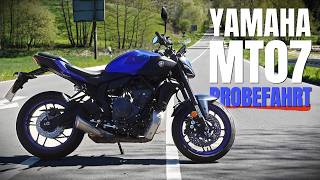 Probefahrt Yamaha MT07 - Der Kurvenräuber kann auch ERNST machen!