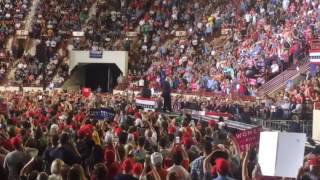 'CNN Sucks' chant at Trump rally