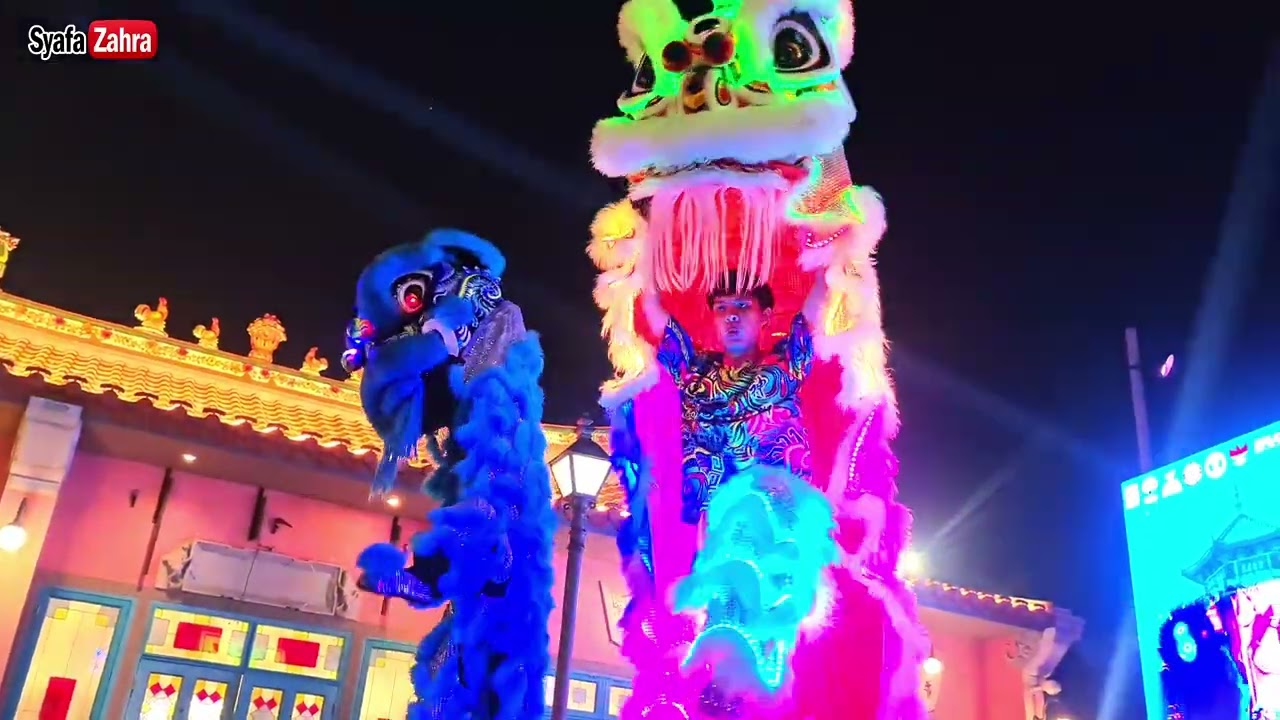 Atraksi Barongsai Terbaru 2024 @pantjoran PIK