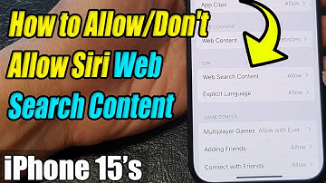 iPhone 15/15 Pro Max: How to Allow/Don