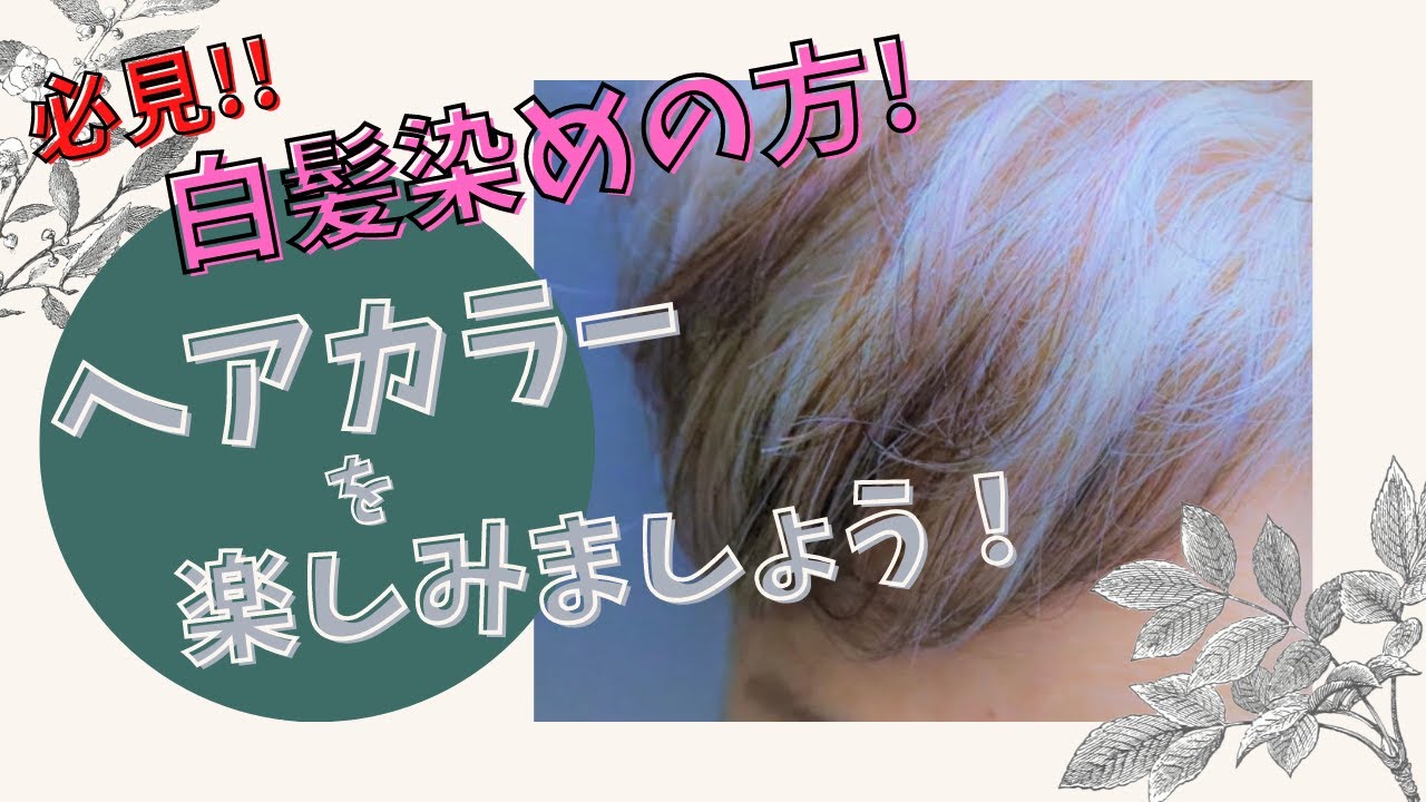 ヘアカラー Hair Color マニックパニックで鮮やかなグレーに Youtube
