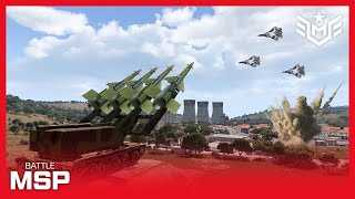 Russian Expensive Fighters Jets Shot Down by Ukrainian High-precision Missiles - Arma 3