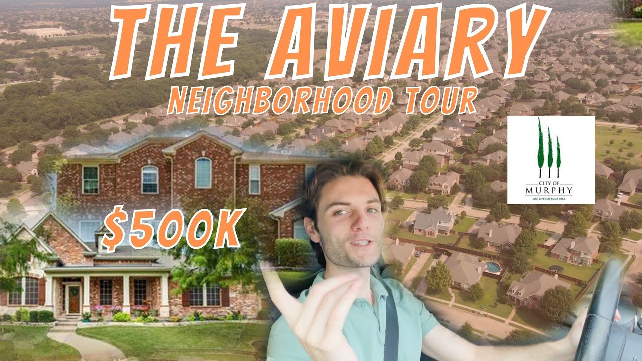 What $500K Buys | Murphy, TX | Driving Tour | The Aviary and Glen Ridge Estates