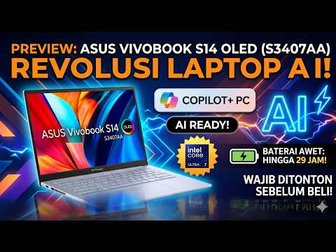 Preview ASUS #Vivobook S14 OLED (S3407AA) - Red Carpet Eps. 43