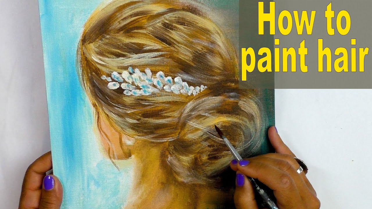 Step-by-Step Guide to Creating a Blond Polaire Hair Painting - wide 6