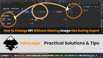 How to Change DPI Without Altering Image Size During Export in Inkscape • Practical Solutions & Tips