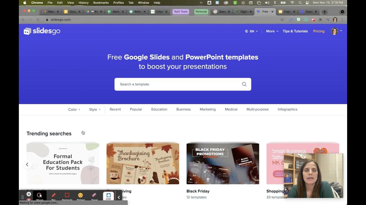 Slidesgo & SlidesCarnival Google Slides Templates YouTube