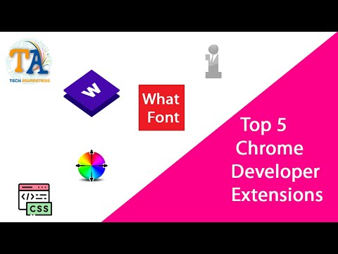 Top 5 Chrome Developer's Extension