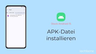 APK-Datei installieren [Android 15]